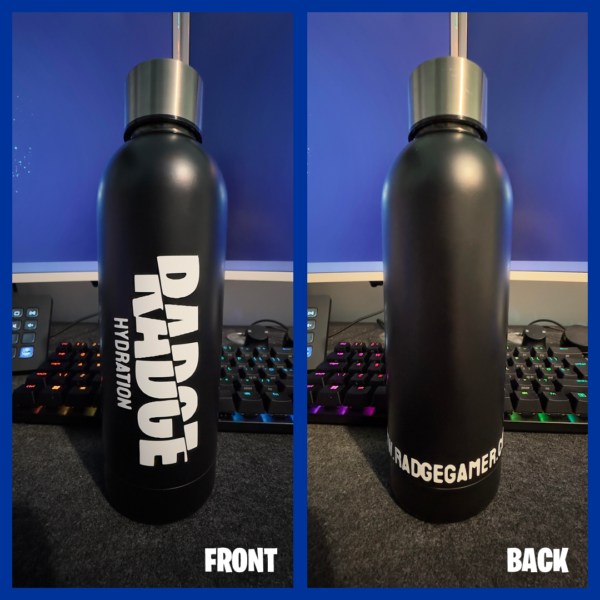 front and back water bottle